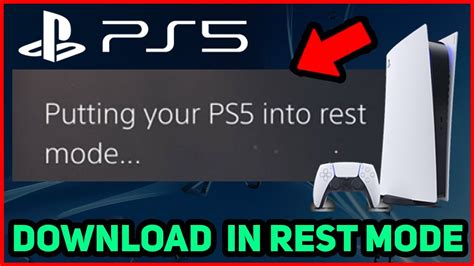 does ps5 download in rest mode